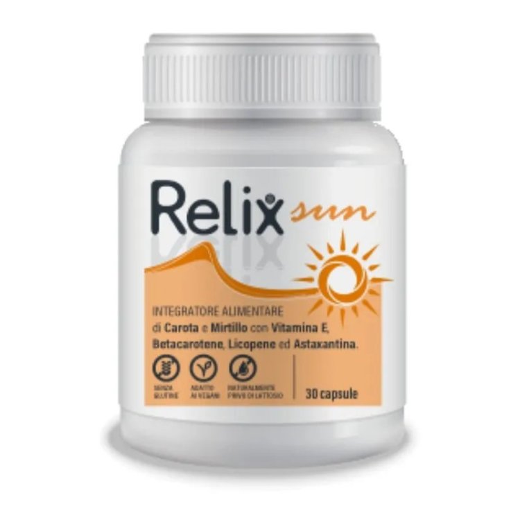 Skin Angel Relix Sun Capsule Integratore per l'Abbronzatura 30pz Skin Angel Relix Sun Capsule Integratore per l'Abbronzatura 30pz