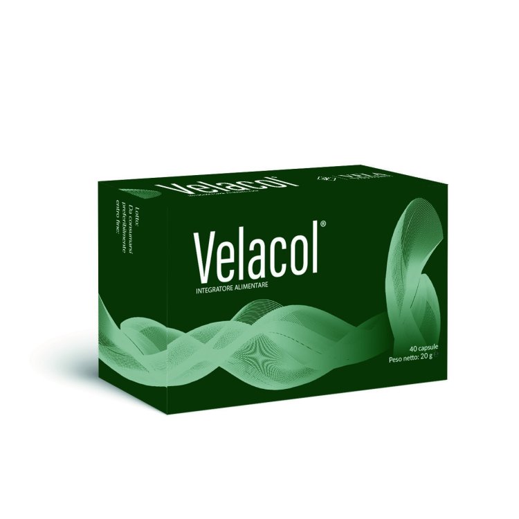 Vela Farmaceutici Velacol Integratore Digestivo in Capsule, 40 Unità Vela Farmaceutici Velacol Integratore Digestivo in Capsule, 40 Unità