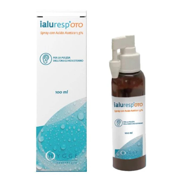 Hygge Healthcare Ialuresp Oto Spray per Pulizia Orecchio Esterno 100ml Hygge Healthcare Ialuresp Oto Spray per Pulizia Orecchio Esterno 100ml