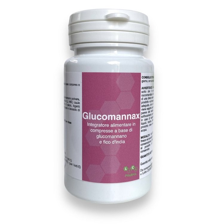 Lica Pharma Glucomannax Integratore per Controllo Peso 60 Compresse