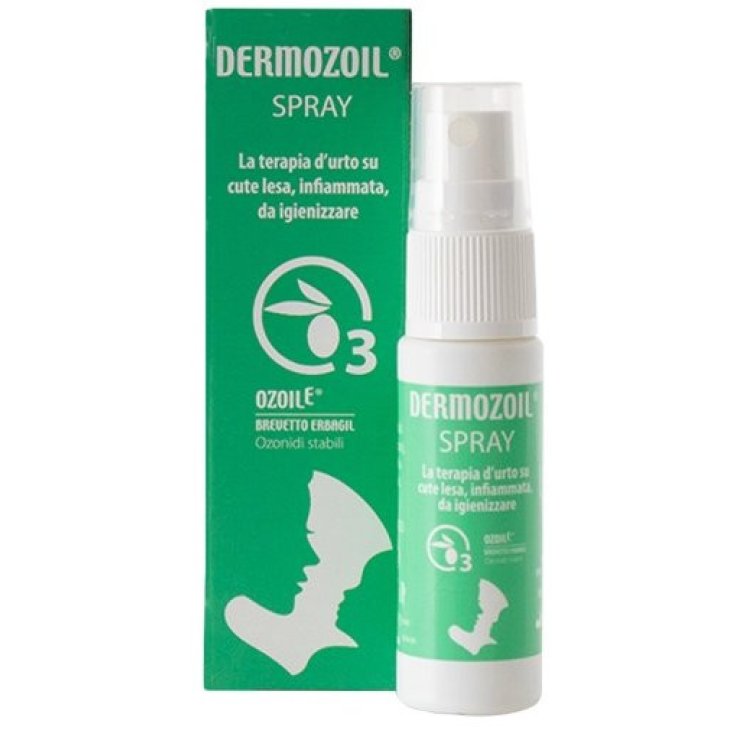 Dermozoil Spray Antinfiammatorio con Ozoile per Lesioni Cutanee 20ml