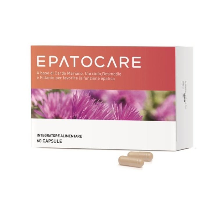 Diacare Epatocare Integratore per Funzione Epatica in Capsule, 60 Unit&agrave;