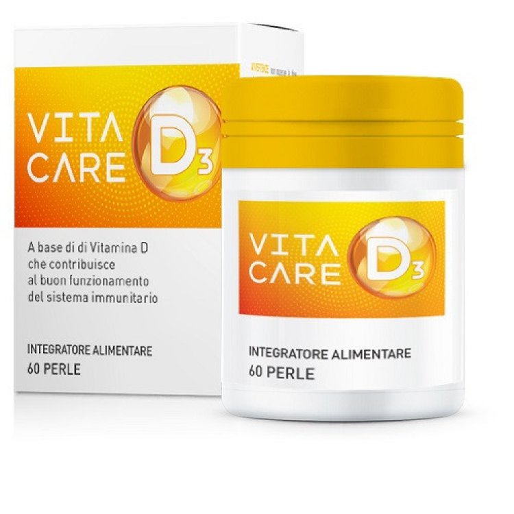 Diacare Vitacare D3 Integratore Vitamina D3 2000 UI Sistema Immunitario 60 Perle Diacare Vitacare D3 Integratore Vitamina D3 2000 UI Sistema Immunitario 60 Perle