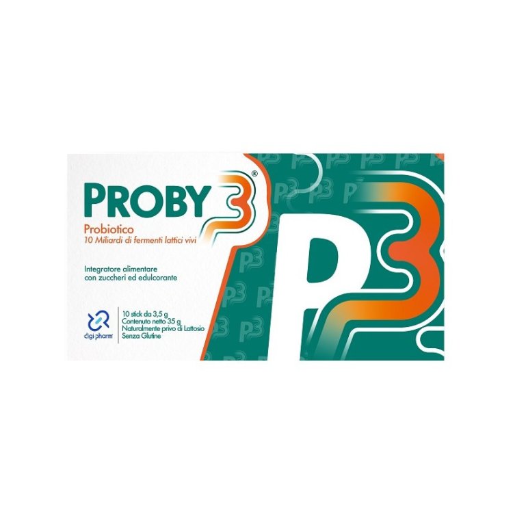 Digi-Pharm Proby 3 Integratore Alimentare per Equilibrio Intestinale 10 Stick Digi-Pharm Proby 3 Integratore Alimentare per Equilibrio Intestinale 10 Stick