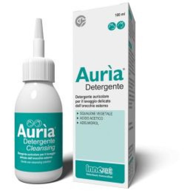 Innovet Auria Detergente Auricolare per Cani e Gatti 100ml Innovet Auria Detergente Auricolare per Cani e Gatti 100ml