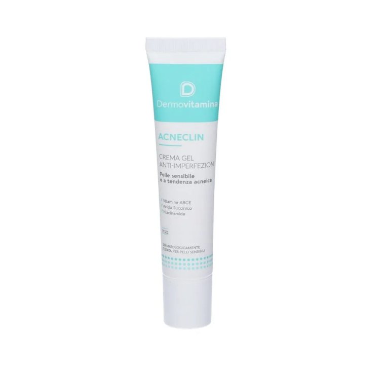 Dermovitamina Acneclin Crema Gel Anti Imperfezioni per Pelli Acneiche 40ml