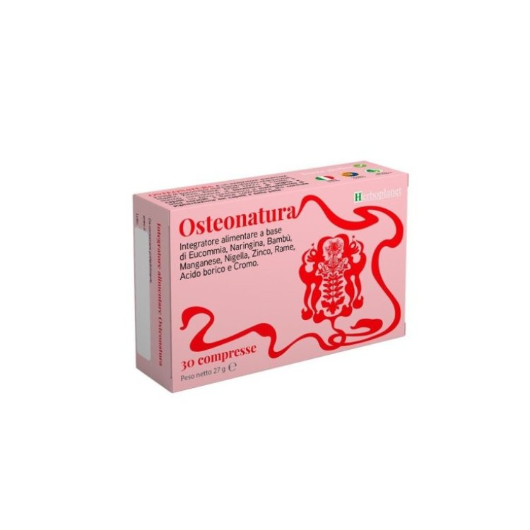 Herboplanet Osteonatura Integratore per Ossa, Unghie e Capelli - 30 Compresse Herboplanet Osteonatura Integratore per Ossa, Unghie e Capelli - 30 Compresse