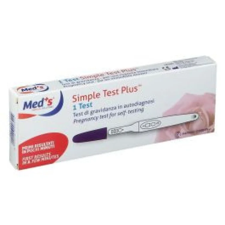 Meds Test di Gravidanza Autodiagnosi, 1 Pezzo