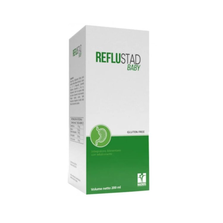 Nacros Reflustad Baby Sciroppo per Reflusso Gastroesofageo Bambini 200ml
