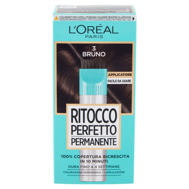 L'Oreal Paris Ritocco Perfetto Permanente Bruno Copertura Ricrescita