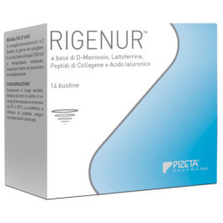 Pizeta Pharma Rigenur Integratore per Benessere con 14 Bustine