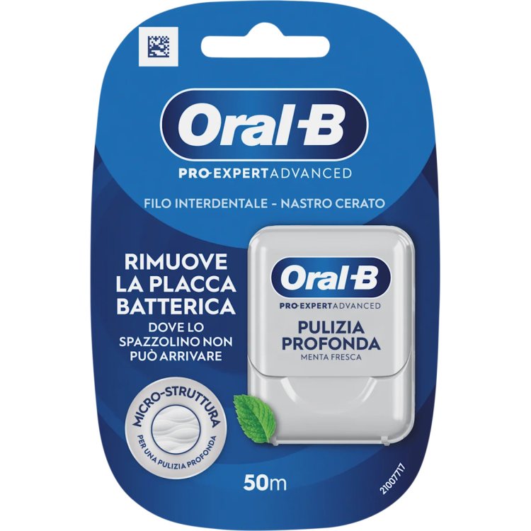 Oral-B Pro-Expert Filo Interdentale Cerato Menta Per Pulizia Profonda 50m
