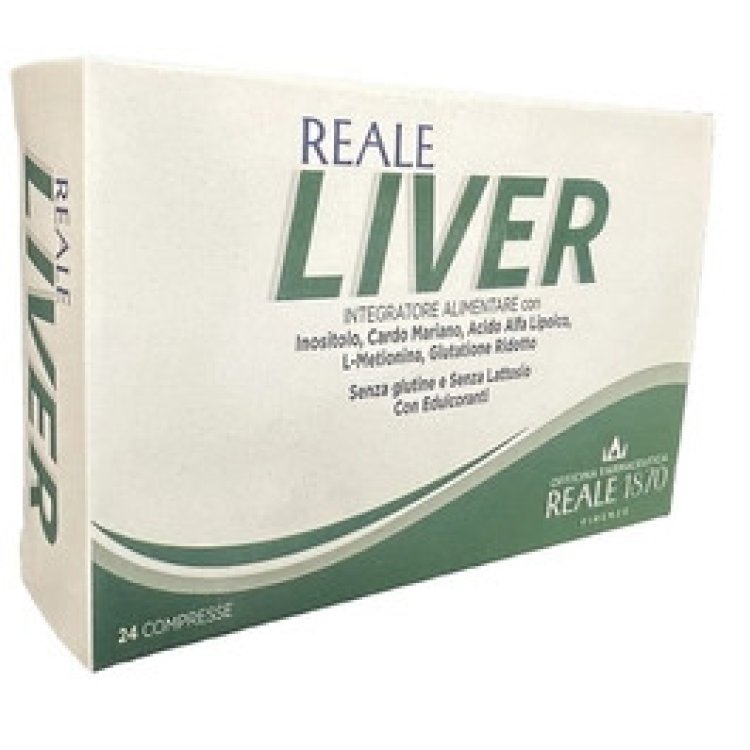 Reale Liver Integratore per Funzione Epatica 24 Compresse