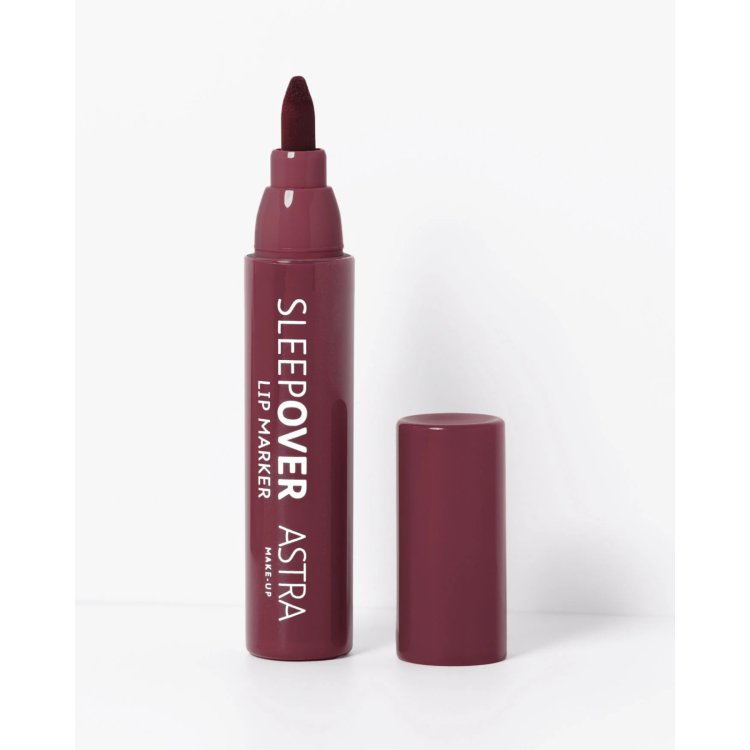 Astra Sleepover Lip Marker 6 Overnight, Pennarello Labbra Idratante Astra Sleepover Lip Marker 6 Overnight, Pennarello Labbra Idratante