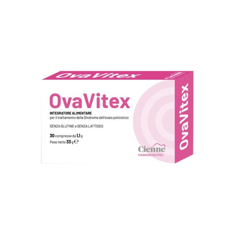 Cienne Farmaceutici OvaVitex Integratore per Fertilit&agrave; 30 Compresse
