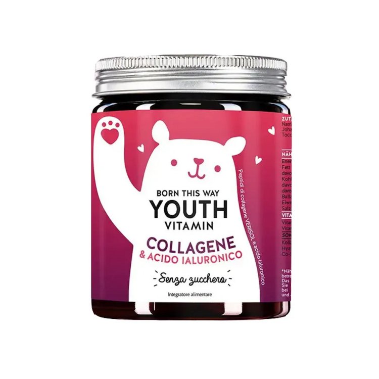 Bears With Benefits Born This Way Youth Integratore Collagene Acido Ialuronico 60 Caramelle Bears With Benefits Born This Way Youth Integratore Collagene Acido Ialuronico 60 Caramelle