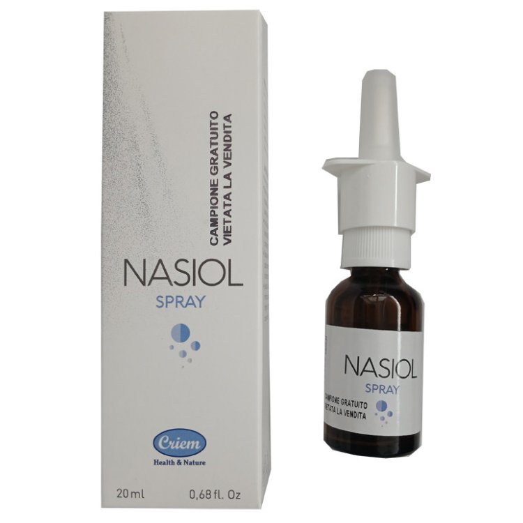 Criem Nasiol Spray Olio Emolliente per Igiene Nasale 20ml Criem Nasiol Spray Olio Emolliente per Igiene Nasale 20ml