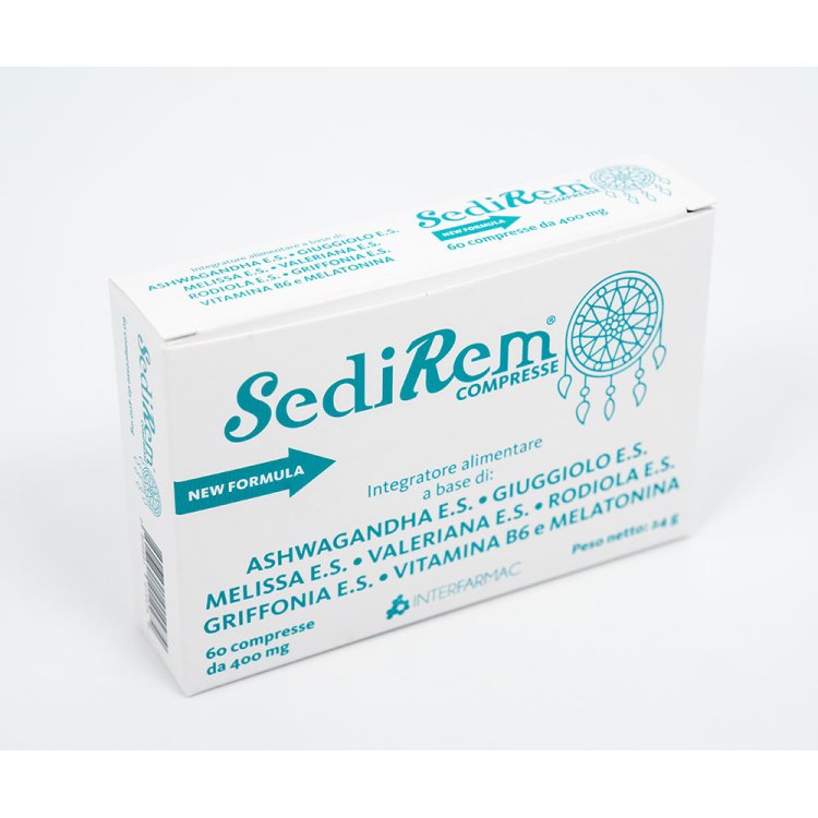 Interfarmac Sedirem Integratore per Sonno e Rilassamento 60 Compresse