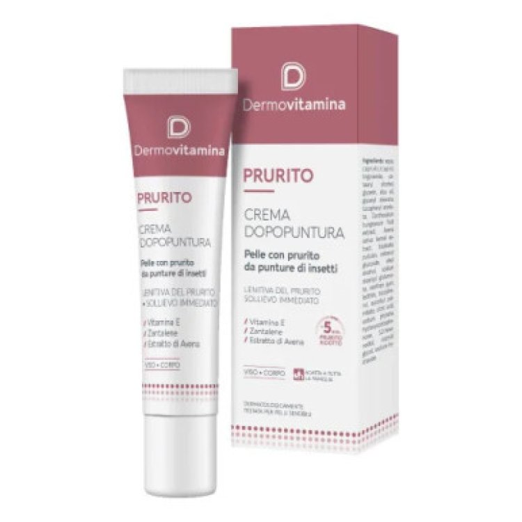Dermovitamina Prurito Crema Dopopuntura Sollievo Prurito 15 ml