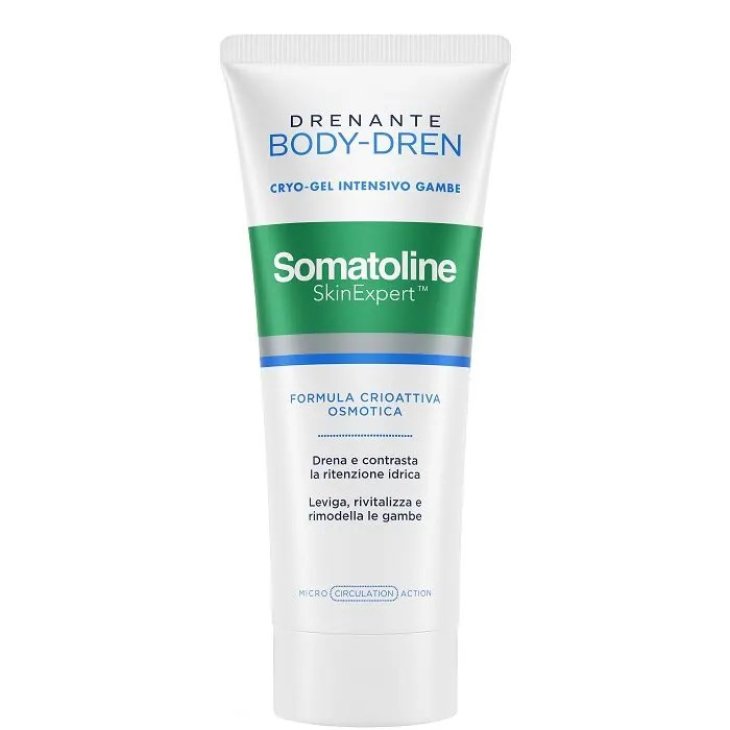 Somatoline Skin Expert Body-Dren Gel Criogenico Drenante Gambe 200ml