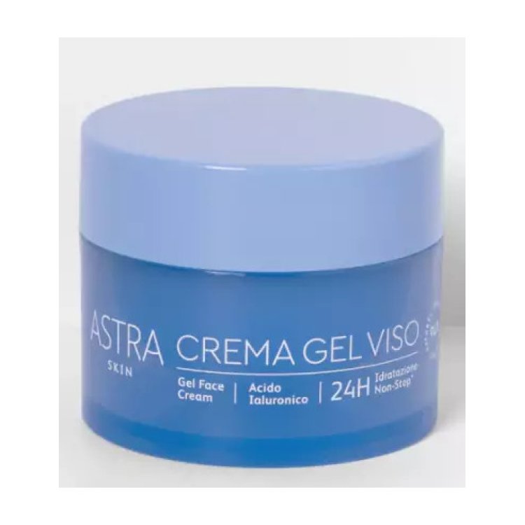 Astra Make-Up Crema Gel Viso 24h Idratante Opacizzante 50ml