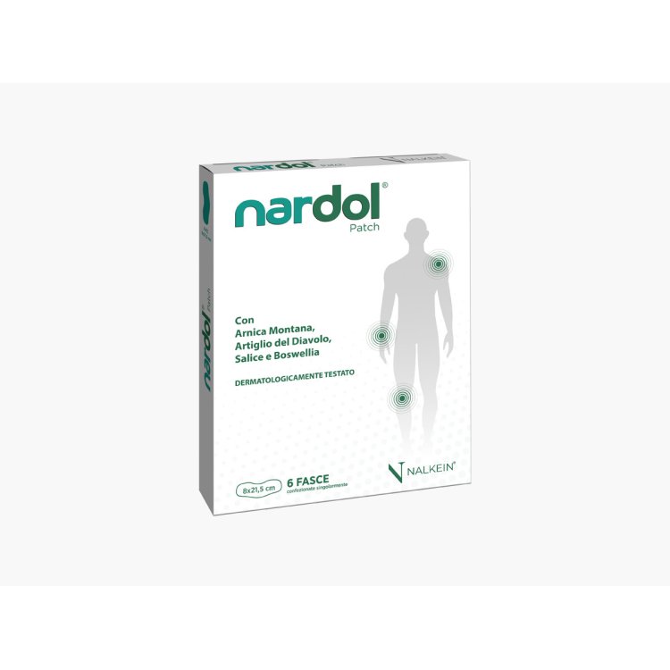 Nalkein Nardol Patch Cerotti Dispositivo Medico per Uso Terapeutico 6 Pezzi