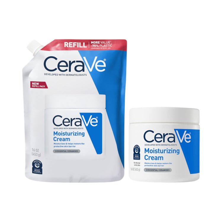 Cerave Crema Idratante Refill Pelli Secche e Molto Secche Viso e Corpo 473ml
