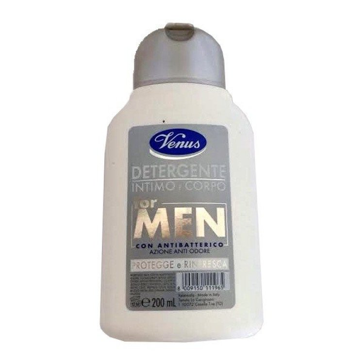 Venus Detergente Intimo e Corpo Antibatterico Uomo 200 ml