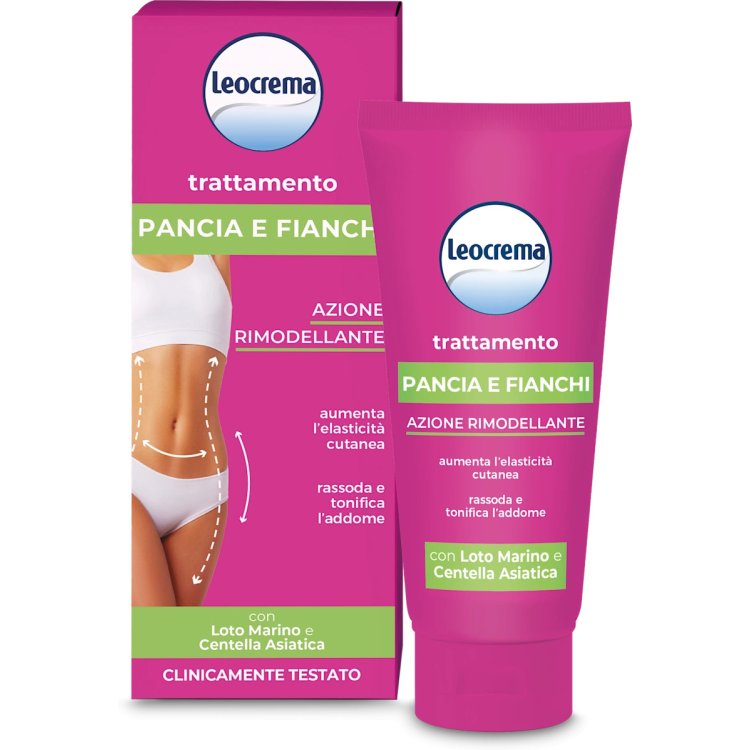 Leocrema Pancia Lift Trattamento Pancia e Fianchi Rimodellante 200 ml