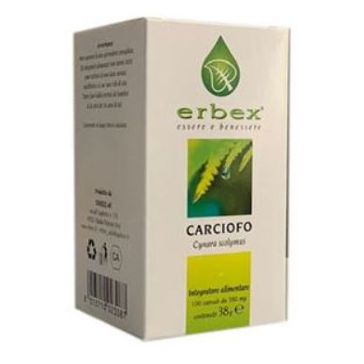CARCIOFO 100 Cps 380mg   ERBEX