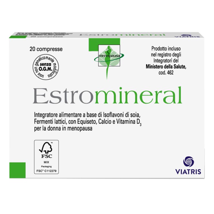 Estromineral - Integratore per donne in menopausa - 20 compresse