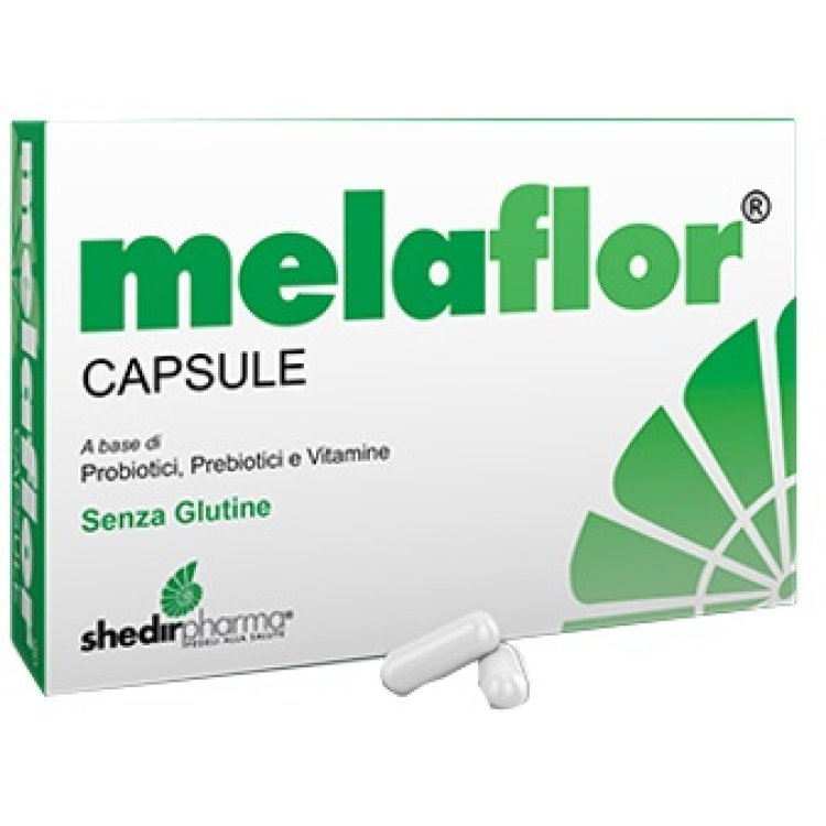 Melaflor - Integratore per l'equilibrio della flora batterica intestinale - 30 capsule