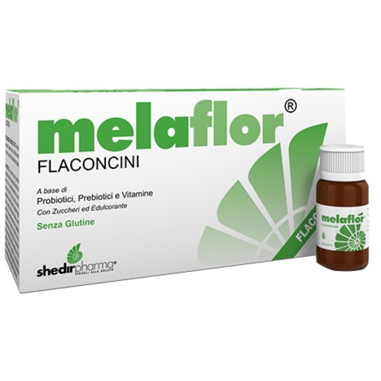Melaflor - Integratore per l'equilibrio della flora batterica intestinale - 10 flaconcini