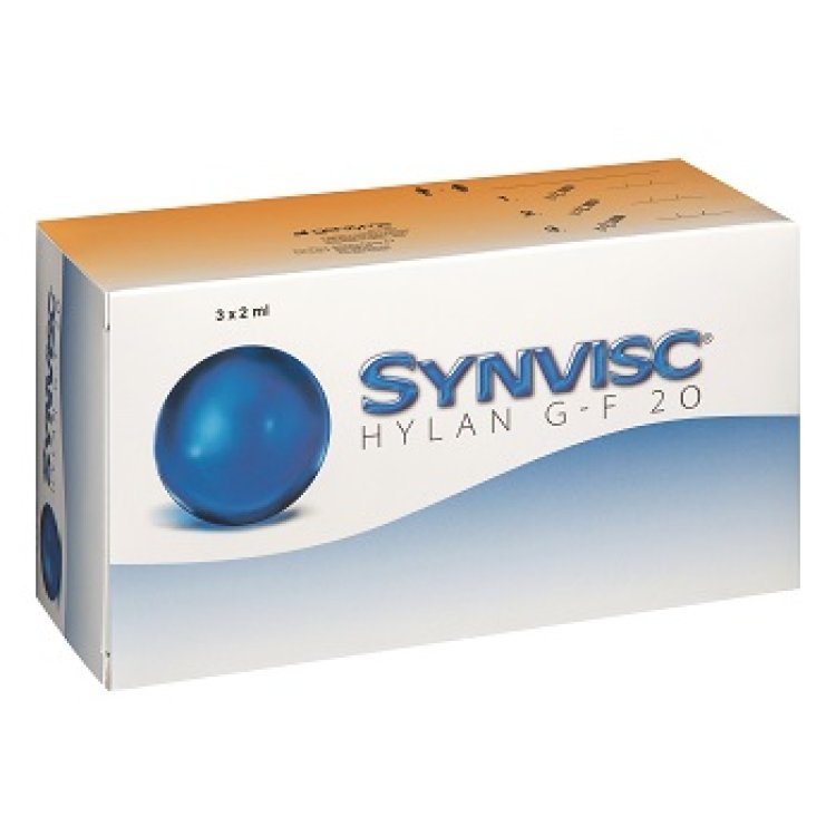 SYNVISC Acido Ialuronico 3 Siringhe preriempite 2ml 