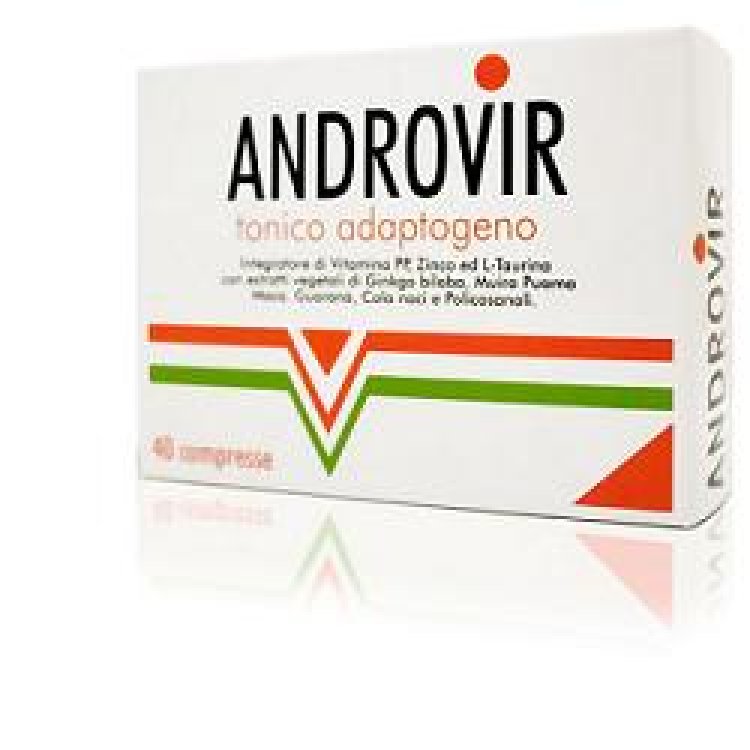 ANDROVIR Ton Integratoe Alimentare Tonico Adattogeno 40 Compresse