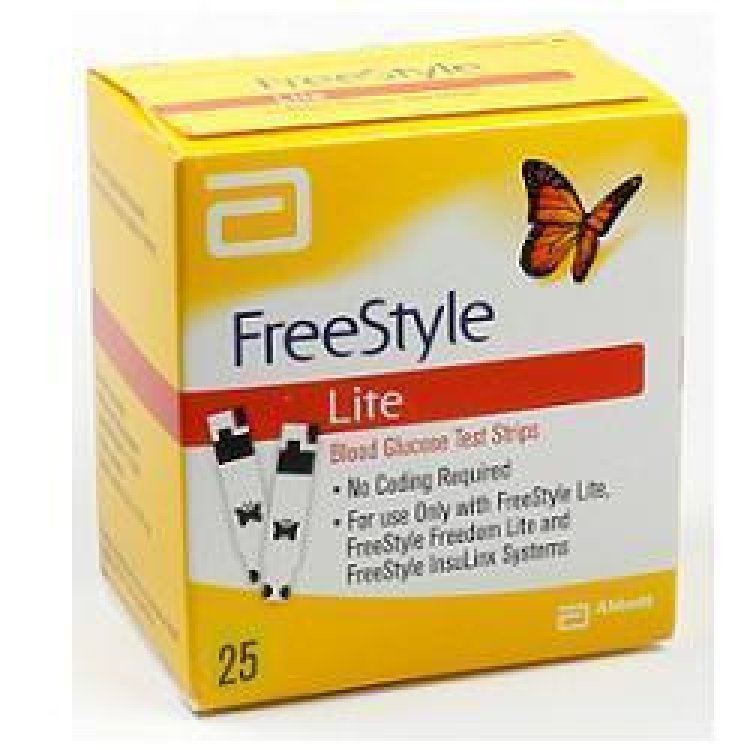 FREESTYLE Lite 25 Strisce reattive per Glicemia
