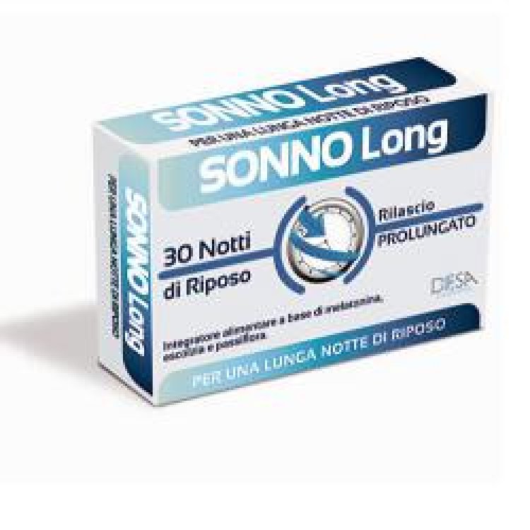 SONNO LONG Melatonina 1 mg 30 Compresse