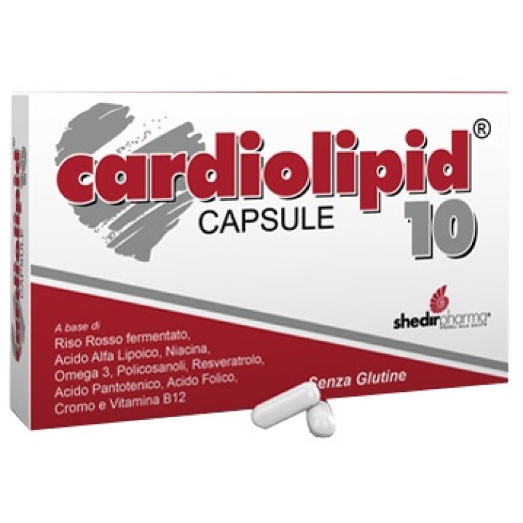 Cardiolipid 10 - Integratore per il benessere cardiovascolare - 30 capsule