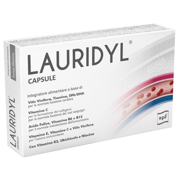 LAURIDYL - Integratore alimentare per il benessere cardiovascolare - 20 capsule