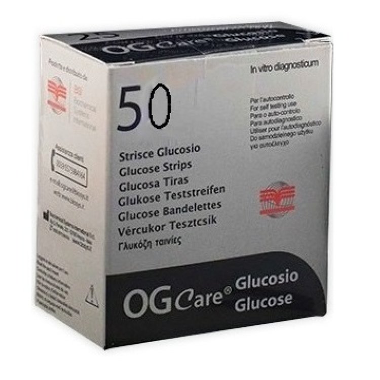 OGCARE 50 Strisce Misurazione Glicemia