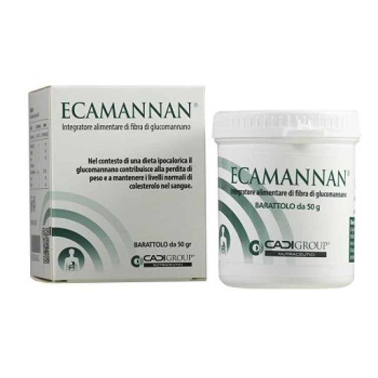 Ecamannan - Integratore alimentare per perdere peso - Barattolo da 50 g