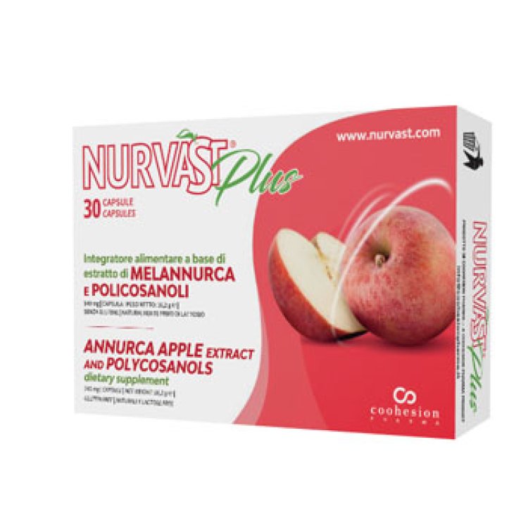 Nurvast Plus - Integratore alimentare per il controllo del colesterolo - 30 capsule