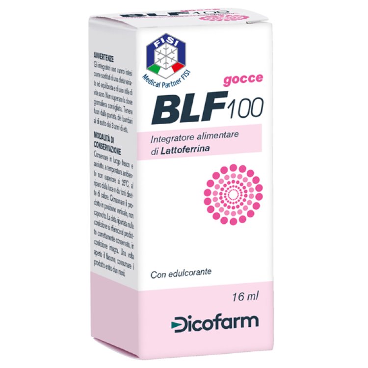 BLF 100 Gocce - Integratore Alimentare Lattoferrina 16 ml