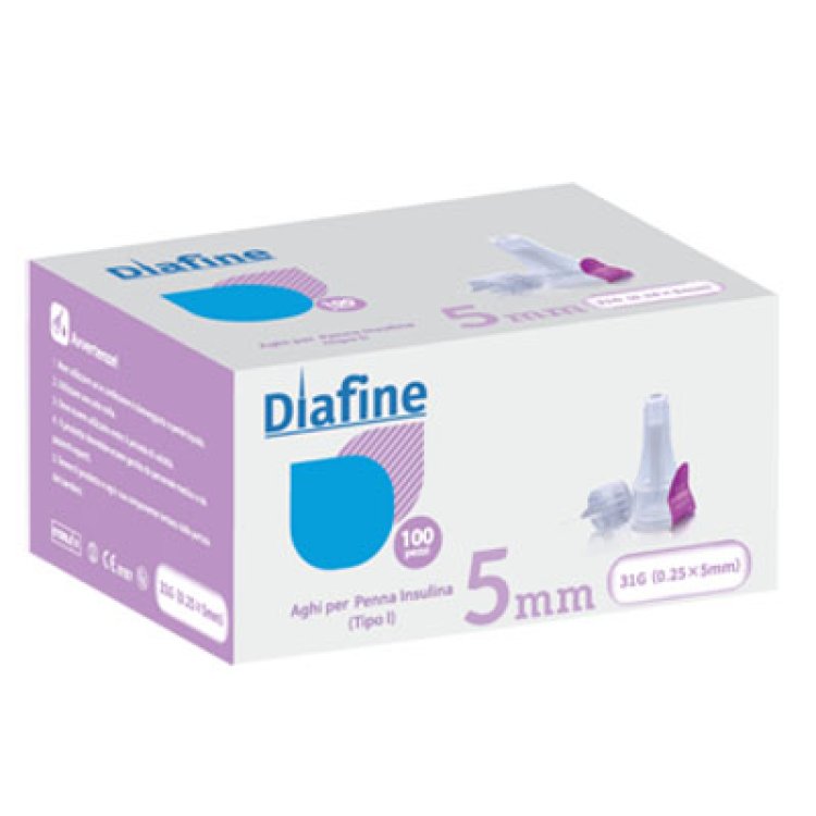 DIAFINE Ago Pung.31g 5mm 100pz DIAFINE Ago Pung.31g 5mm 100pz