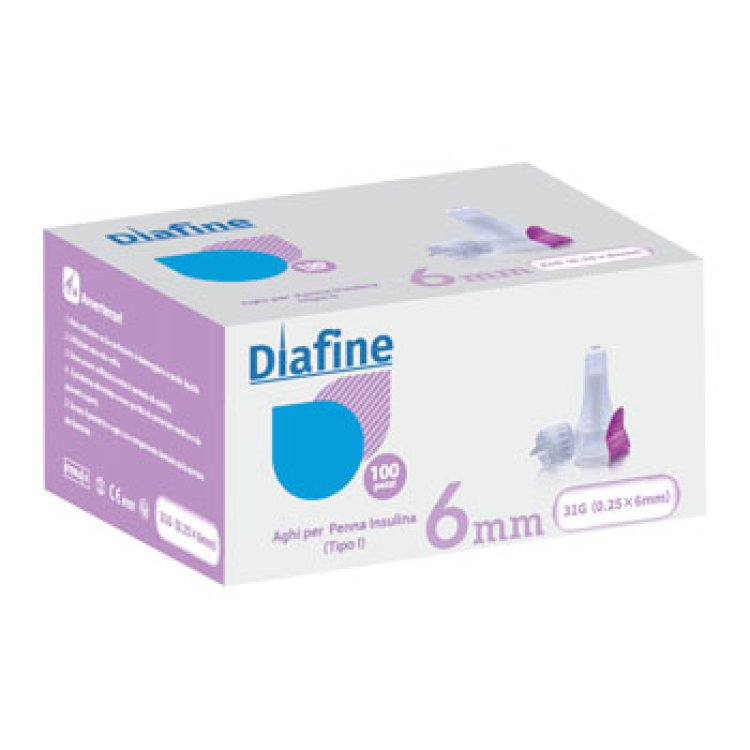 DIAFINE Ago Pung.31g 6mm 100pz DIAFINE Ago Pung.31g 6mm 100pz