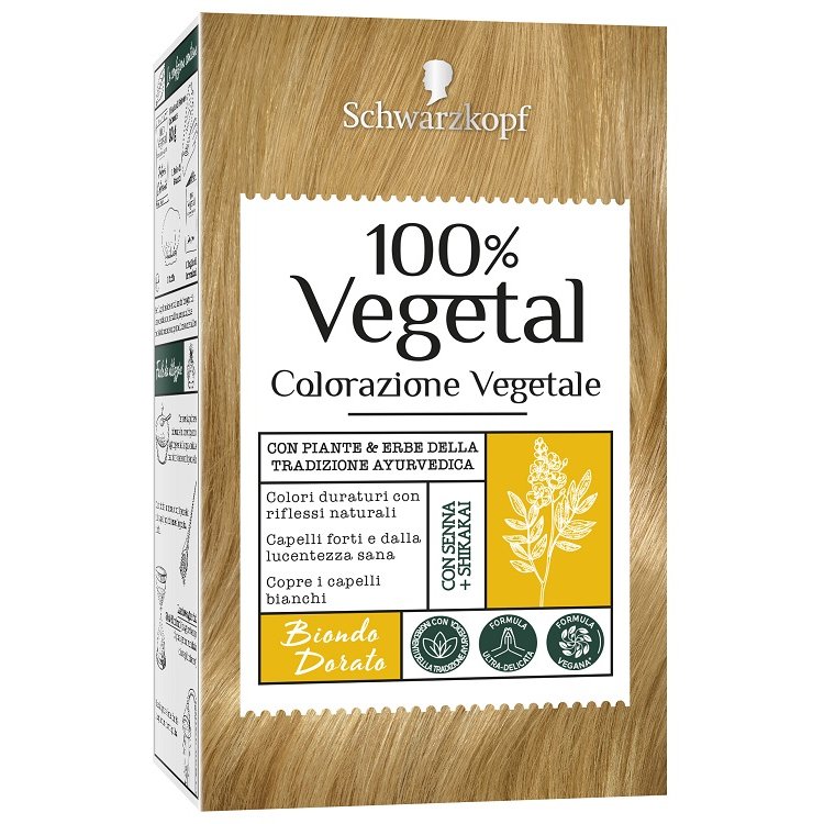 SCHWARZKOPF 100% VEGETAL B/DORATO