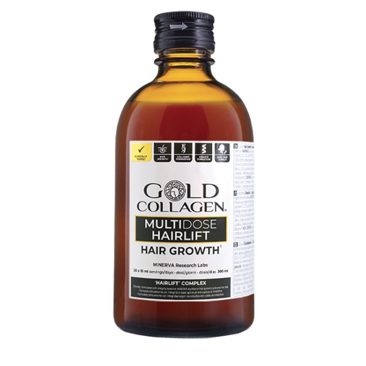 Gold Collagen Hairlift - Integratore Liquido per la crescita dei capelli - 300 ml
