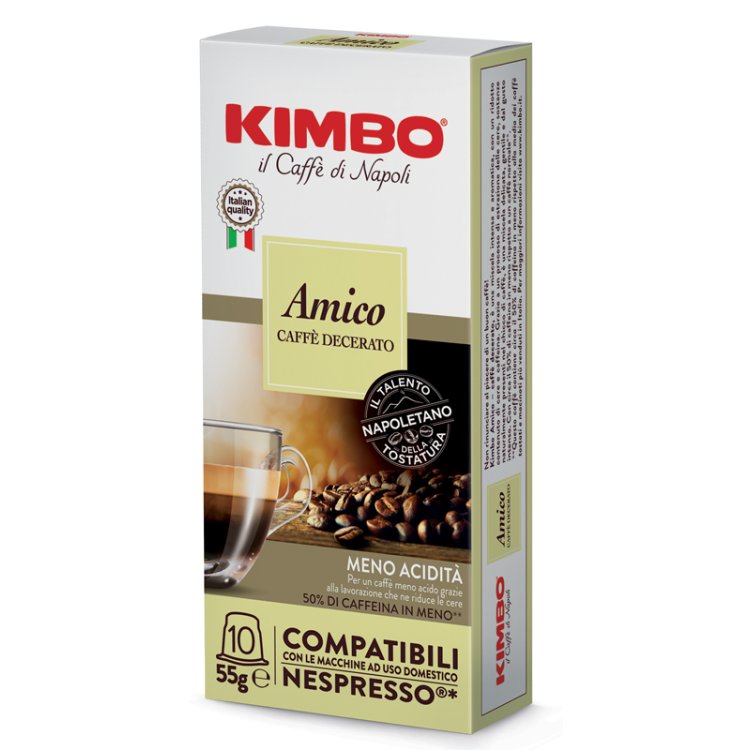KIMBO Amico Caffè Decerato 10 Capsule