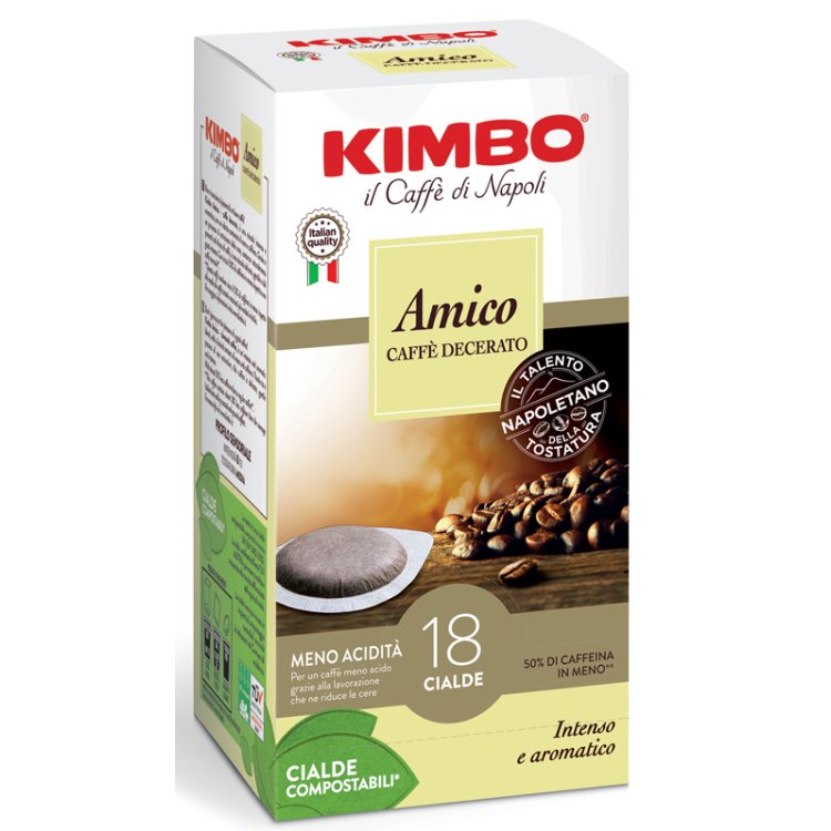 KIMBO Amico Caffè Decerato 18 Cialde