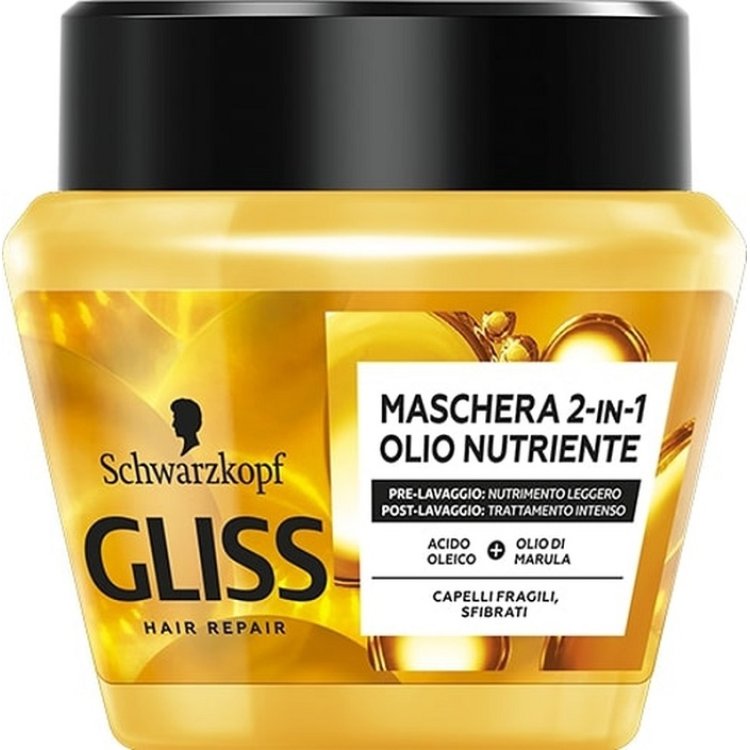 GLISS MASK OIL NUTRITIVE 300 ML